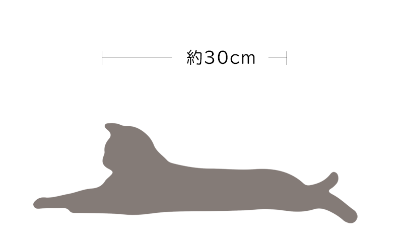 猫 Mサイズ制作(約30cm)